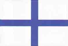 The flag of the Kolokotronis family with the Blue Cross of Saint Andrew.