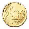 Euro - Coin - Common View - 20 Eurocents