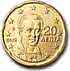 Euro - Coin - Greece - 20 Eurocents