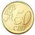 Euro - Coin - Common View - 50 Eurocents