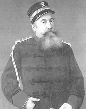 1896 Olympic Games. The Athens Police Commissioner, Dimitrios Bairaktaris (1836-?).