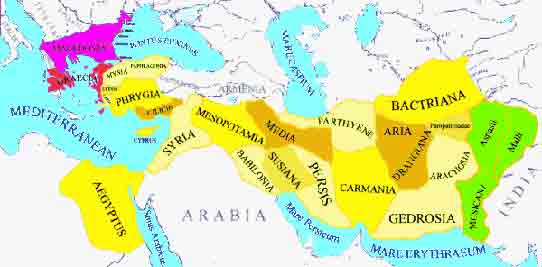 The Empire of King Alexander The Great