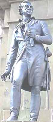 Lord Thomas Cohrane (1775-1860) (Ανδριάντας στο Valparaiso τής Χιλής)